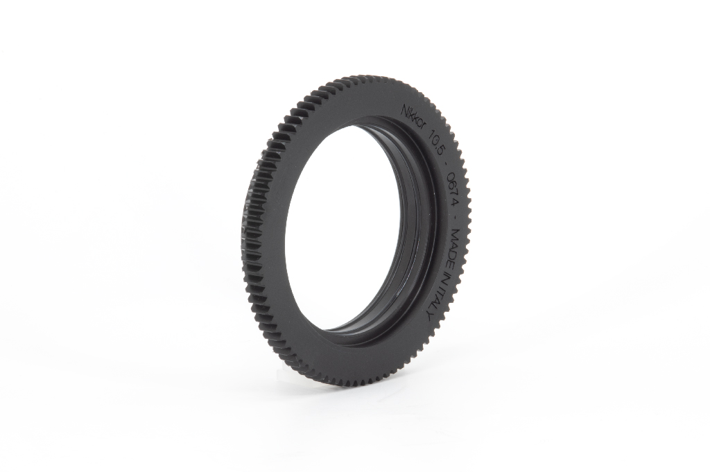 Isotta - Focus ring for Nikon AF DX Fisheye-Nikkor 10.5mm f/2.8G ED/Ghiera fuoco per Nikon AF DX Fisheye-Nikkor 10.5mm f/2.8G ED