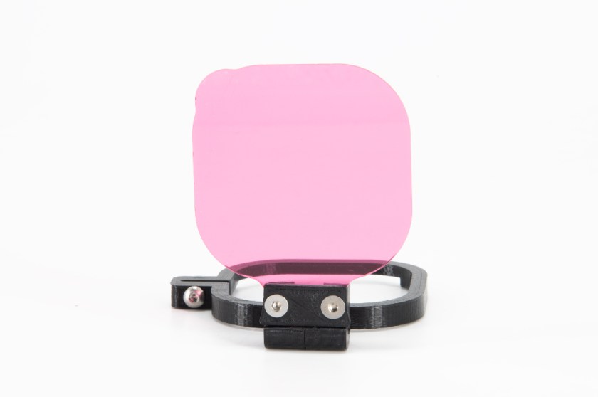 Isotta - Single Magenta Flip with Filters for Go-Pro HERO8 Black and Go-Pro HERO9/HERO10 Black/Portafiltro con filtro singolo magenta per Go-Pro HERO8 Black and Go-Pro HERO9/HERO10 Black